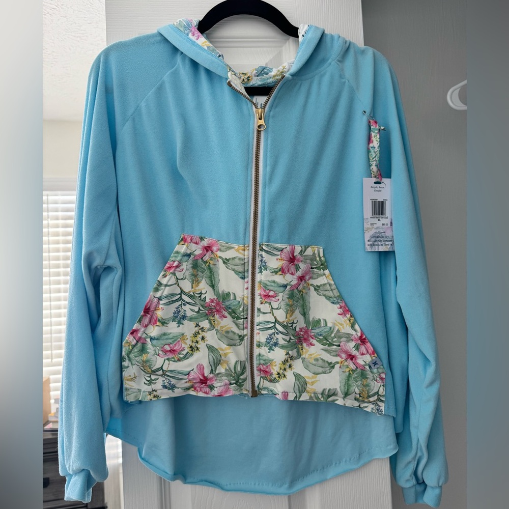 LoveShackFancy X Hurley Zip Up